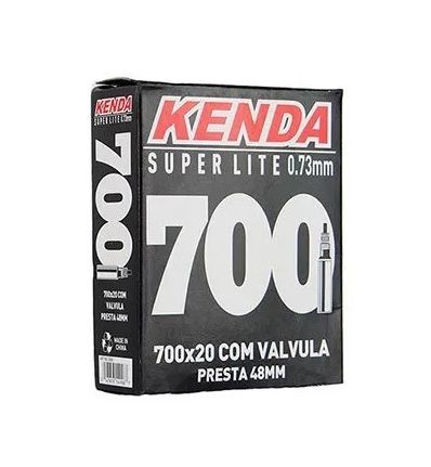 CAMARA 700X20C KENDA SUPERLIGHT 0.73MM VALVULA PRESTA 48MM - ISP