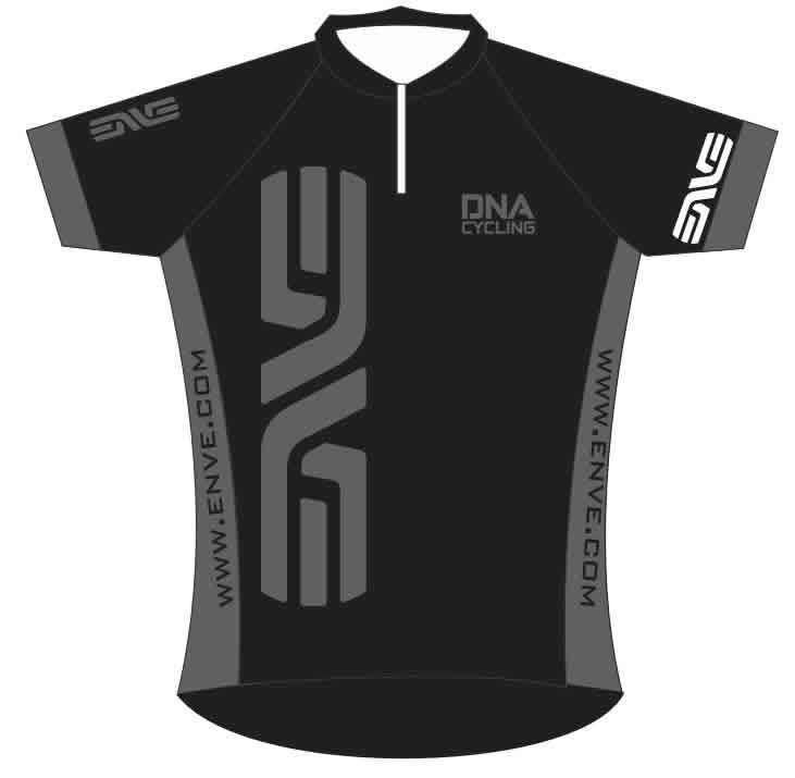 Camisa Bike Tour Dna Cycling Preta E Cinza