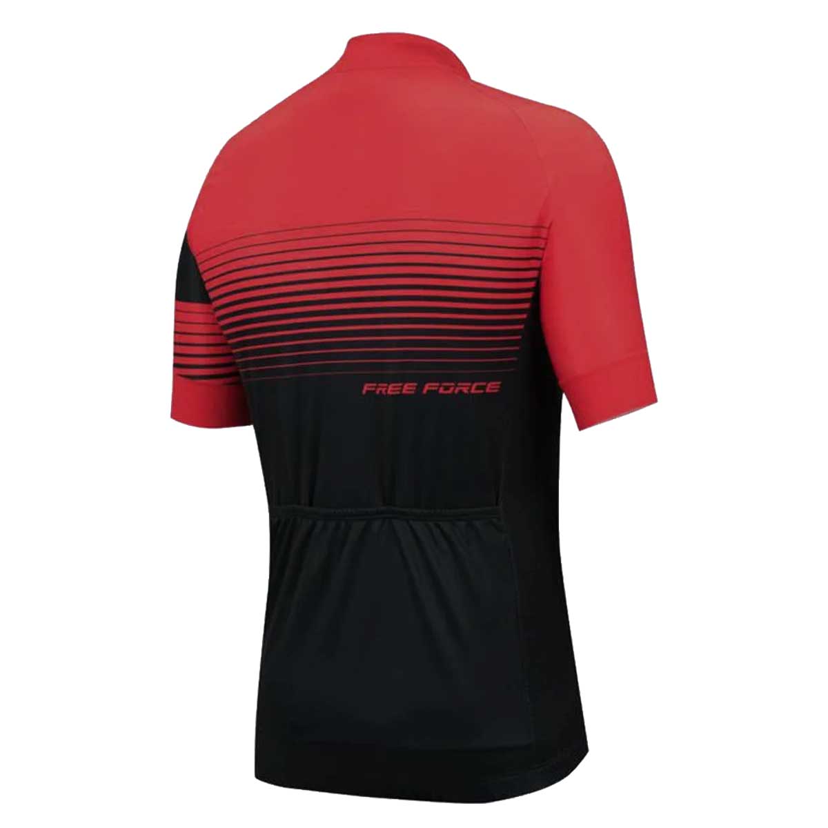 Camisa Freeforce Sport Reddish Preta E Vermelha Ciclismo