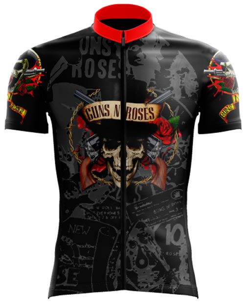 Camisa Guns N Roses Ciclismo Rock