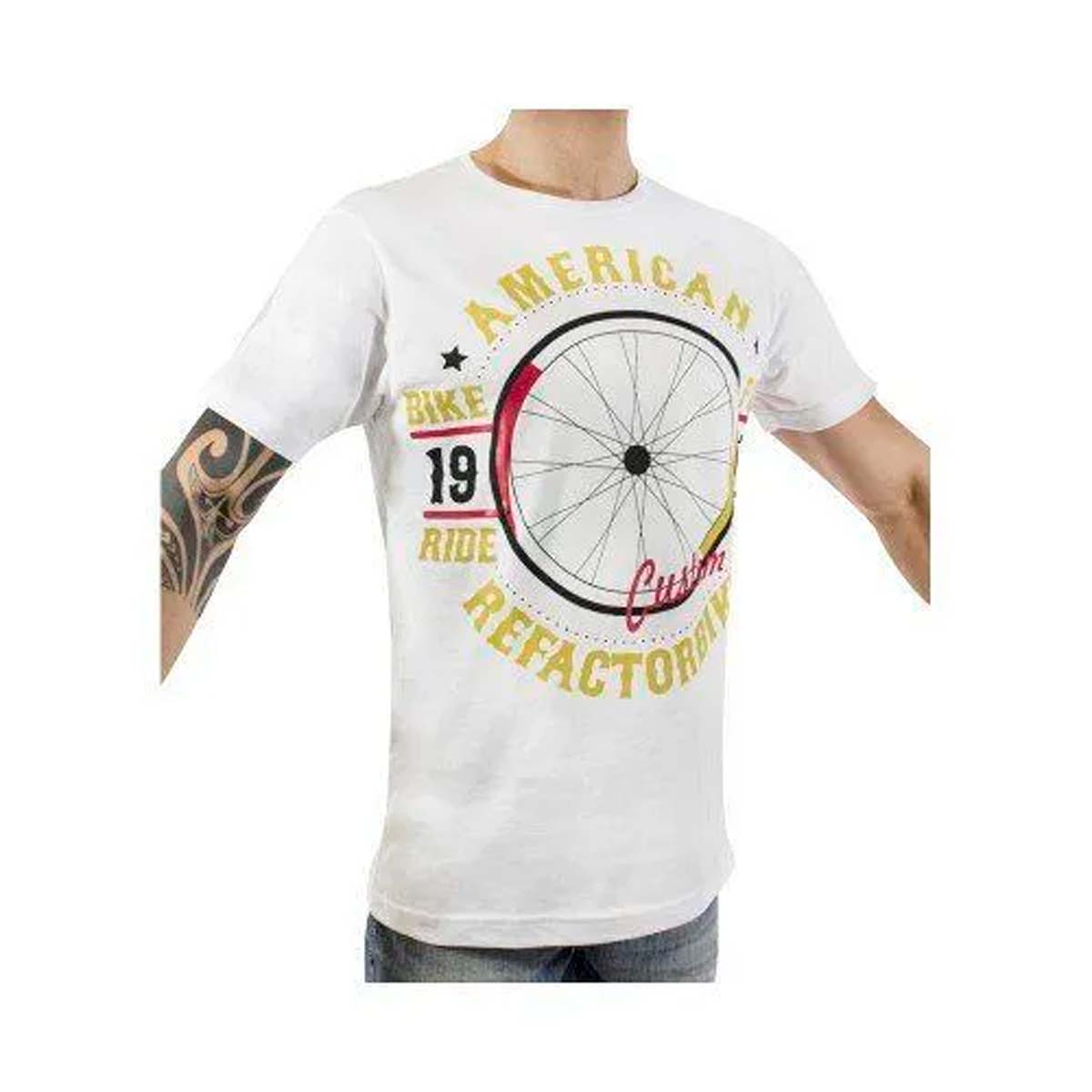 Camiseta Refactor Urban American Branca