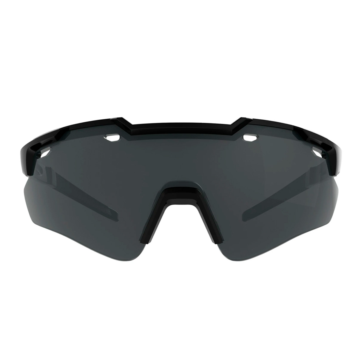 Oculos Para Ciclismo HB Shield Evo 2.0 Preto Fosco Lente Cinza Gray
