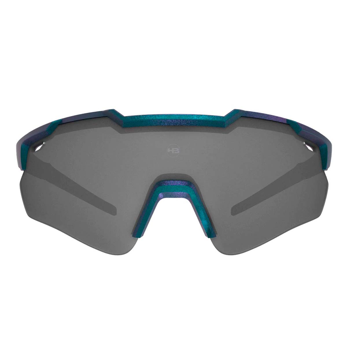 Oculos Para Ciclismo HB Shield Evo 2.0 Rainbow Camaleao Lente Cinza Escura