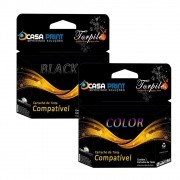 Cartucho Compatível com Canon Bci-21/24 Color e Black