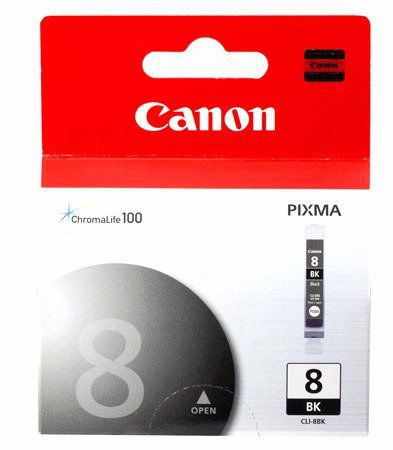 Cartucho Canon Original CLI-8BK | iP3500 | iP4200 | iP4300 | iP4500