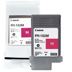 Cartucho de Tinta Canon PFI102M Magenta p/ Plotter