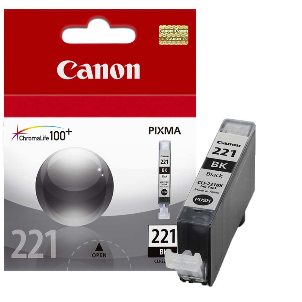 Cartucho de Tinta Canon CLI221BK Preto