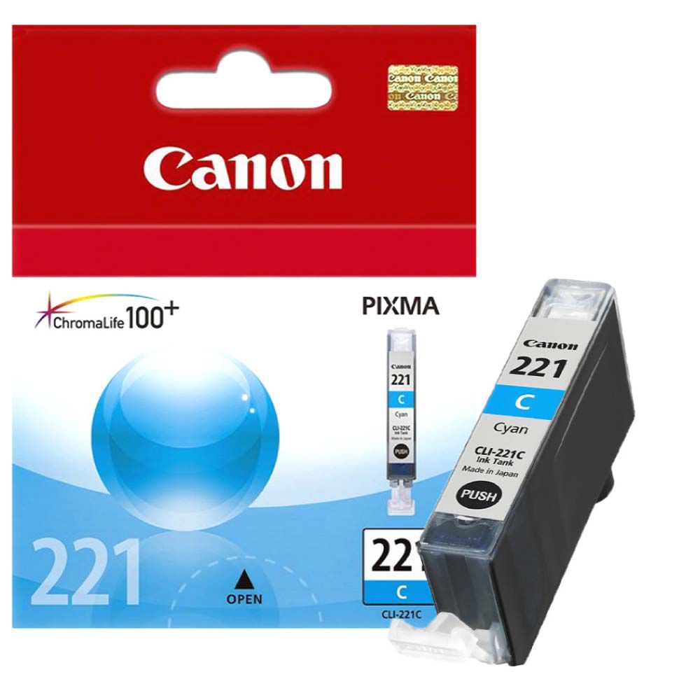 Cartucho de Tinta Canon CLI221C Ciano