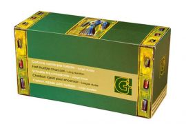Carvão italiano (caixa com 90 pastilhas)