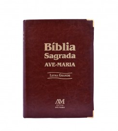 Bíblia Sagrada Ave Maria Letra Grande