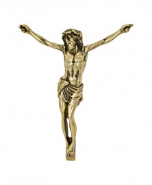 Cristo Para Túmulos Dourado 31 cm