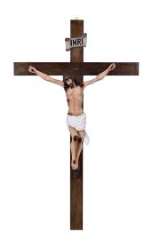 Crucifixo de Parede Resina 170 cm