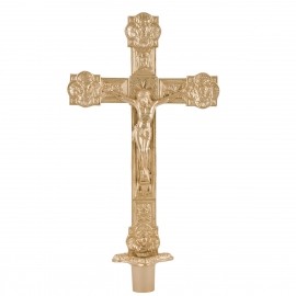 Cruz para Castiçal Dourada P41