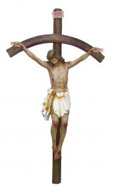 Imagem Cristo Crucificado Fibra 330cm