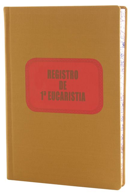 Livro de Registro 1ª Eucaristia