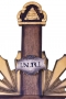 Crucifixo de Parede Ornado Resina 138 cm
