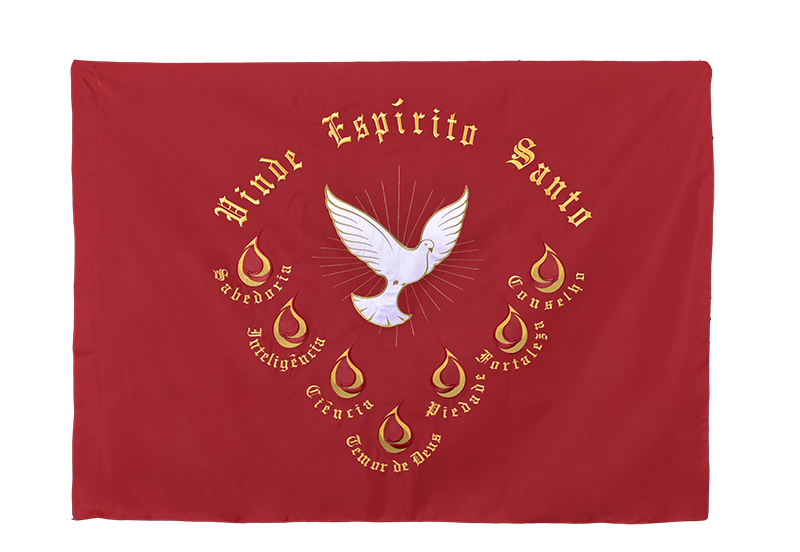 Conjunto Bandeira do Divino Espírito Santo, Haste 133 e Ponteira Simples 85