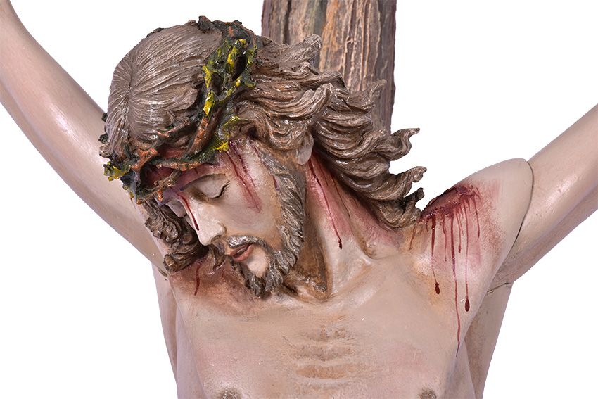 Crucifixo de Parede Fibra 200 cm