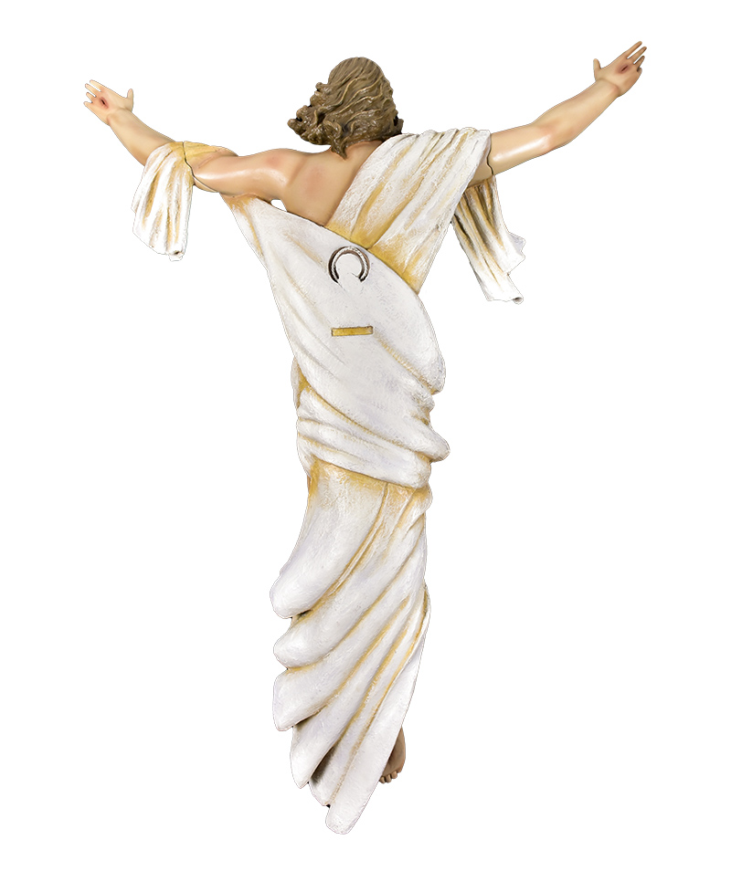 Imagem Cristo Ressuscitado Fibra 100 cm