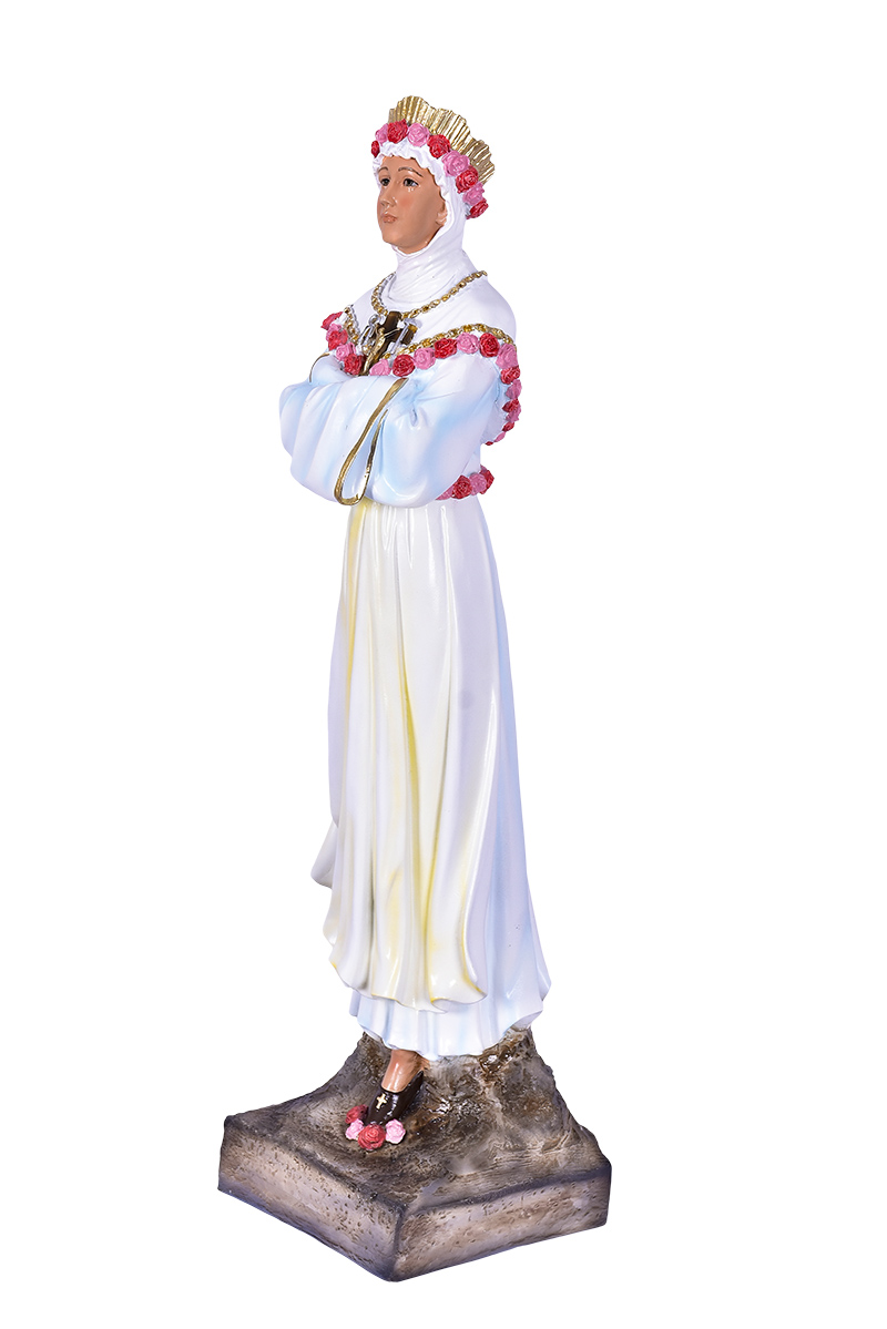 Imagem Nossa Senhora de La Salette em pé Resina 60cm