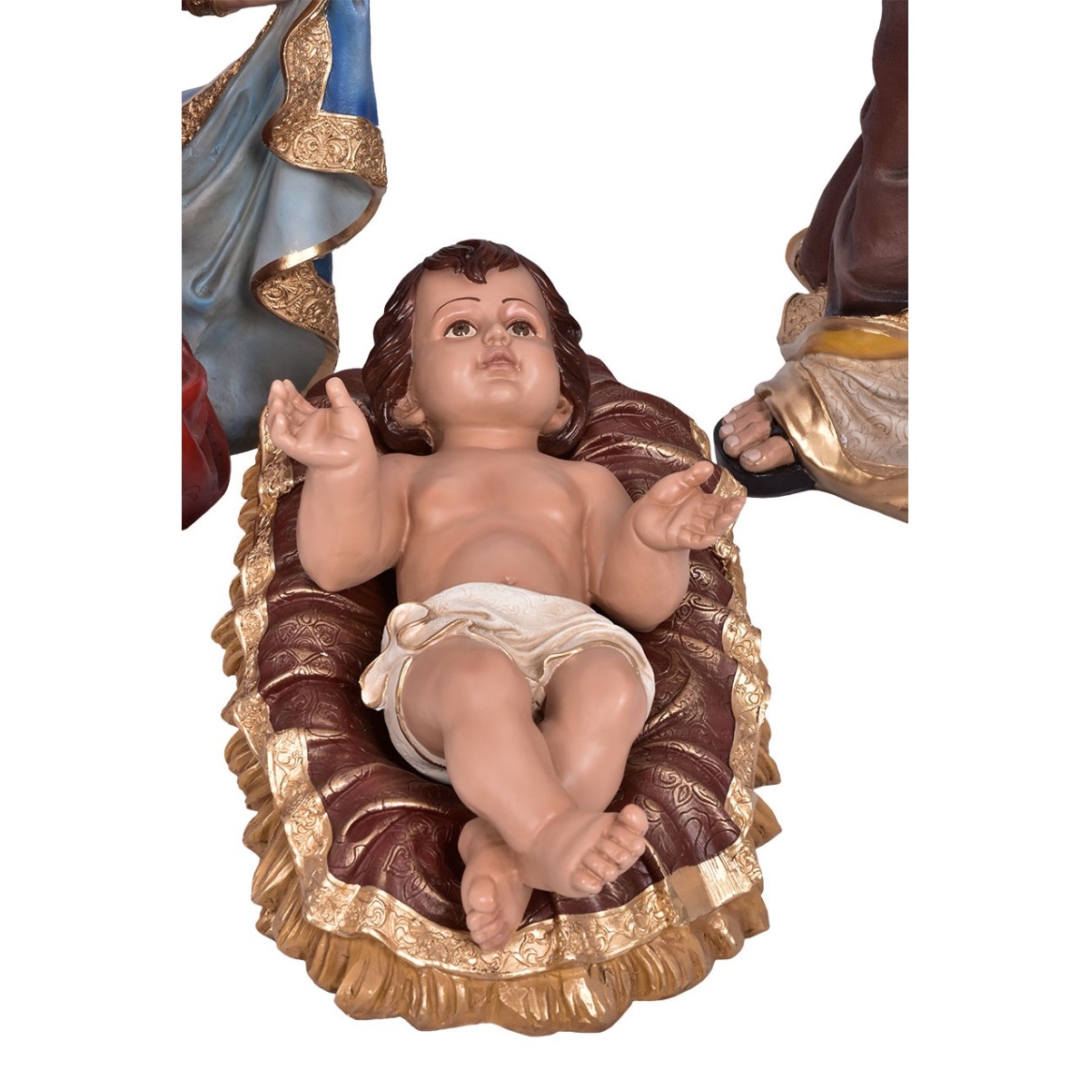 Imagem Sagrada Família Natal Resina 100cm