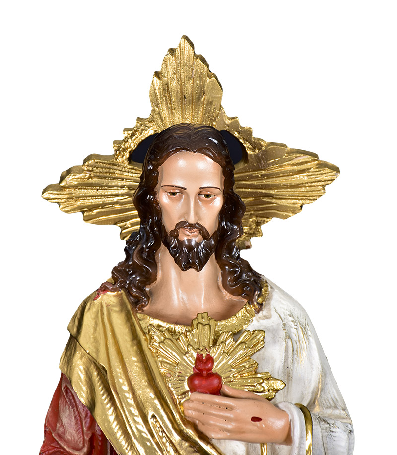 Imagem Sagrado Coração de Jesus Resina 60 cm Modelo 2