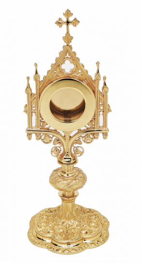 Relicário Gótico Dourado 7453