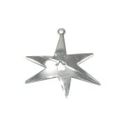 Pingente Estrela de Metal - 23mm