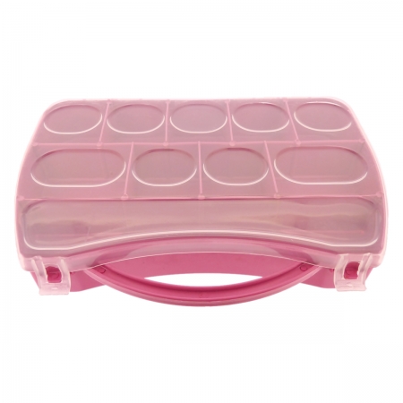 Mini Caixa Organizadora Multiuso - Pink - 20cmx13cm