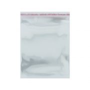 Saco Plástico com Aba Adesiva - Transparente - 15cm x 15cm - 1000pçs