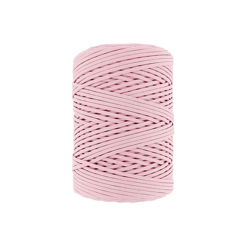 Cordão Encerado Achatado - Rosa Papel (456) - 3mm - 100m  - Nathalia Bijoux®