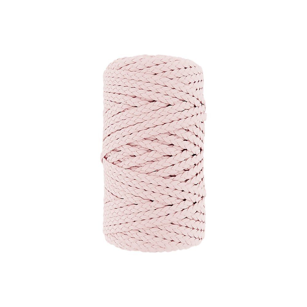 Cordão Encerado Trançado - Rosa Bebê (402) - 5mm - 10m  - Nathalia Bijoux®
