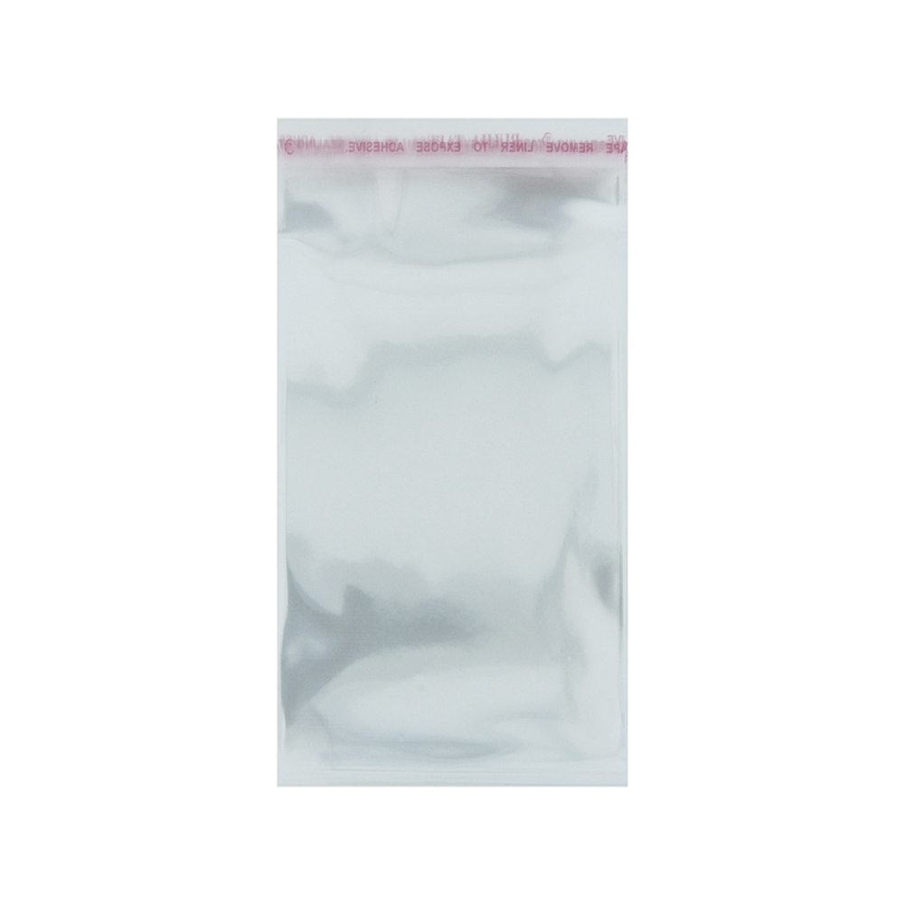 Saco Plástico com Aba Adesiva - Transparente - 10cm x 25cm - 1000pçs  - Nathalia Bijoux®