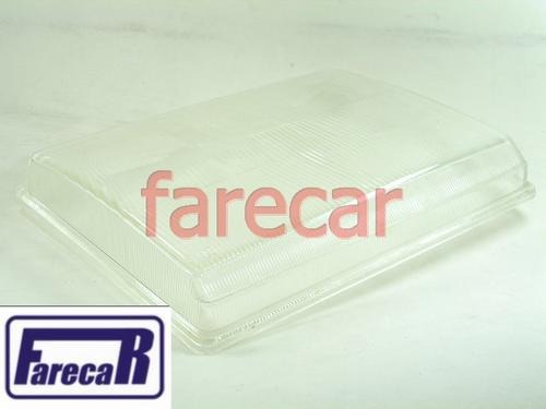 Lente De Vidro Do Farol F1000 E F4000 1993 A 1995 - Farecar Comercio