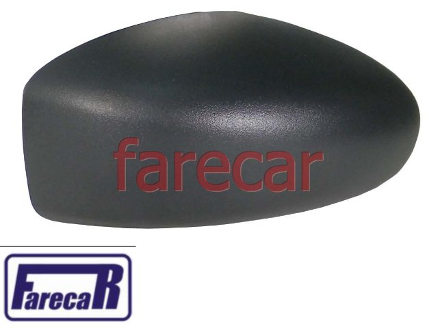 Capa Espelho Retrovisor Lateral Fiat Idea Preta 2005 2006 2007 2008 2009  - Farecar Comercio