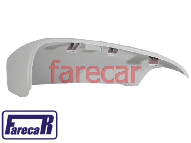 capa primer com furo para pisca do espelho retrovisor Renault Logan 2014 2015 Sandero 2015 - 14 15  - Farecar Comercio