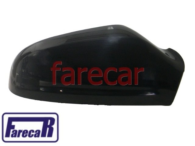 capa preta do espelho retrovisor com pisca Gm Vectra 2008 2009 2010 2011 2012 08 09 10 11 12 - Farecar Comercio