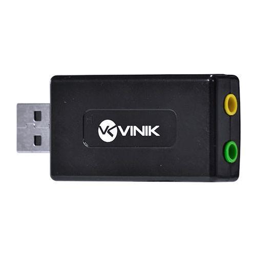 Adaptador Placa de Som USB 7.1 Canais AUSB71 Vinik 25541