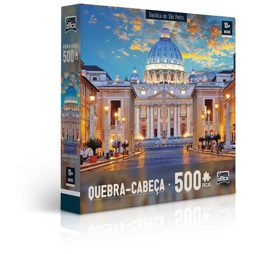 QUEBRA-CABEÇA 500 Peças -BASILICA de Sao Pedro Italia Game Office 2305