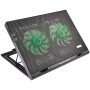 Suporte para Notebook com Cooler Warrior Gamer LED Verde Multilaser - AC267
