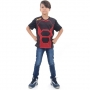 Camiseta NERF Vermelha M Hasbro 12157 13323
