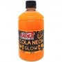 Cola para Slime GLOW Neon Laranja 500G Unidade Radex 7307