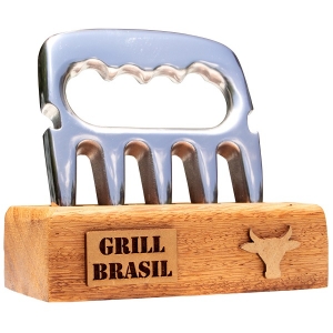 Desfiador de Carne para Churrasco Garra GRILL Brasil