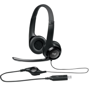 Headset Logitech H390 USB - 981-000014