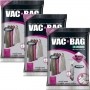 Kit 3 Sacos a Vacuo VAC BAG Ordene HANG BAG C/ Gancho 70X120 Ordene