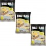 Kit com 3 Sacos a Vacuo VAC BAG Ordene Medio 45X65 Protetor Roupas