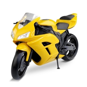 Moto Racing Motorcycle Amarelo Roma 0900