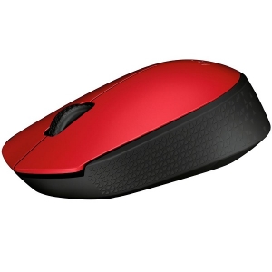 Mouse Optico sem Fio M170 Vermelho Logitech 910-004941