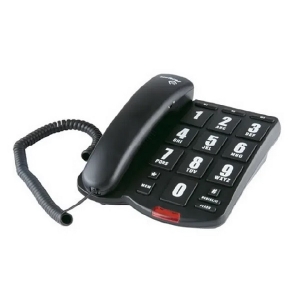 Telefone com Fio TOK Facil Preto Intelbras 4000034