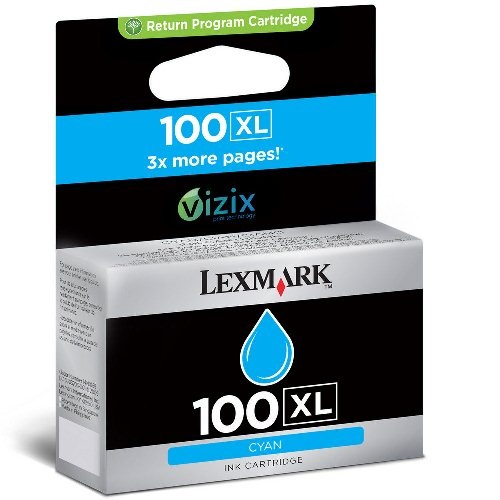 Cartucho Lexmark 100XL Ciano 14N1069